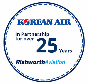 25 year partnership with Korean Air