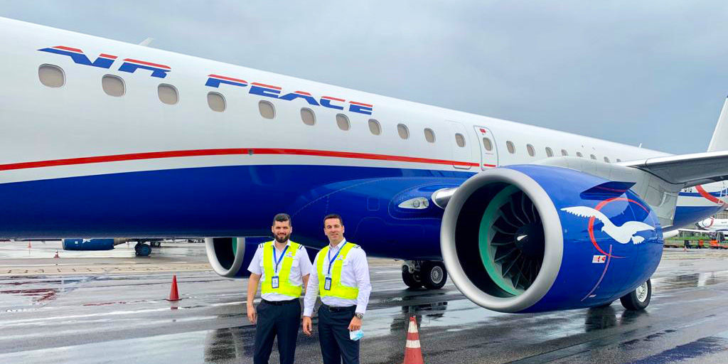 First Officers with Air Peace E195-E2
