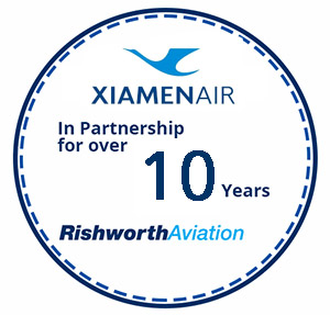 In partnership with Xiamen Air