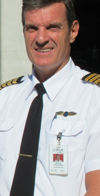 Captain Petkovitch Fiji Airways