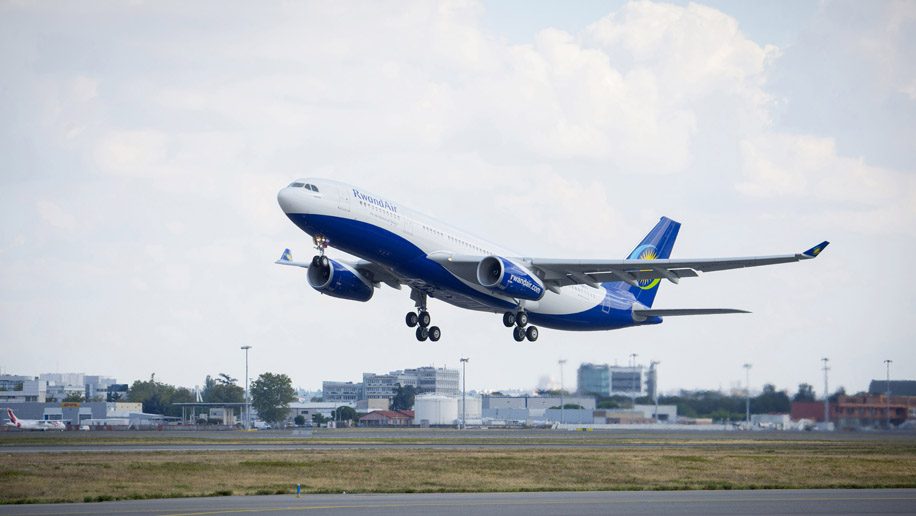 RwandAir a330-300 Rwandan Airlines Africa ph 1:400 #41ce7a