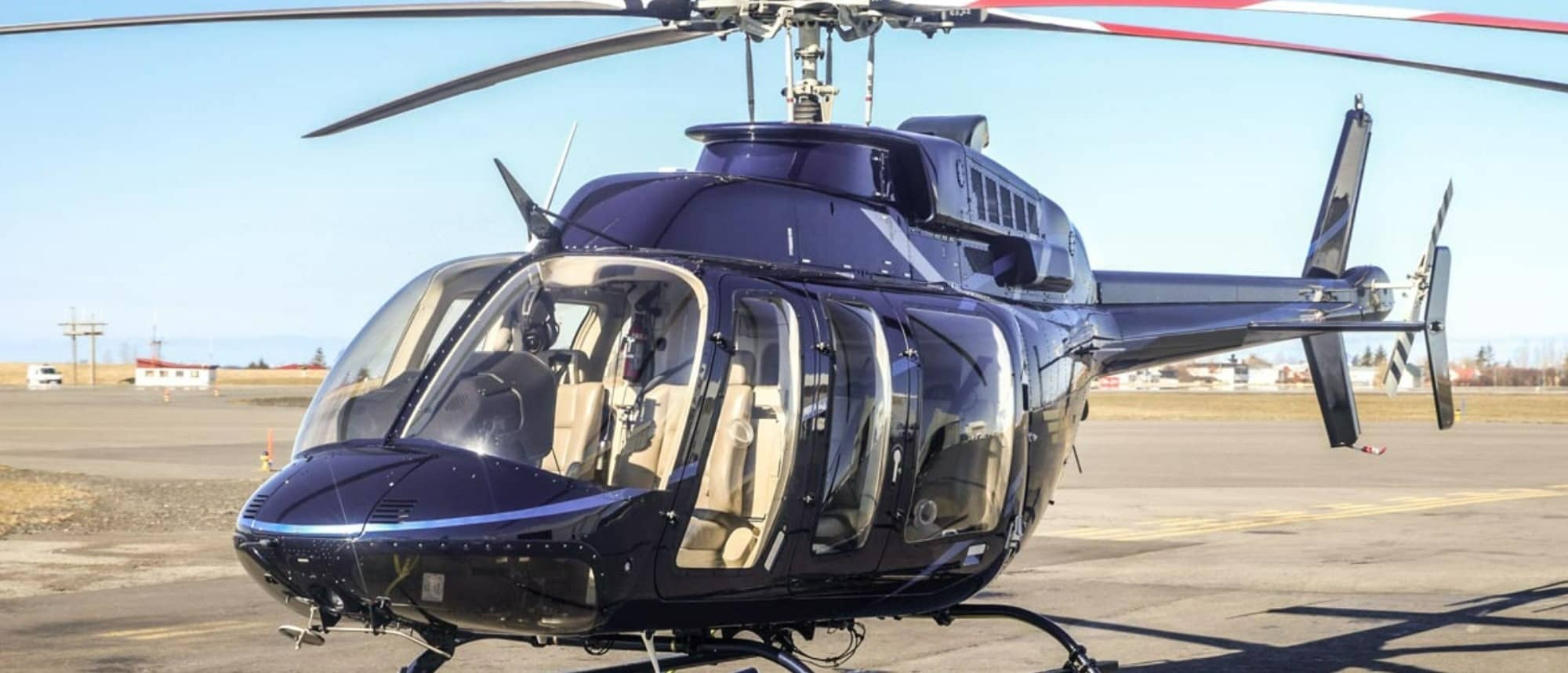Bell 407 helicopter
