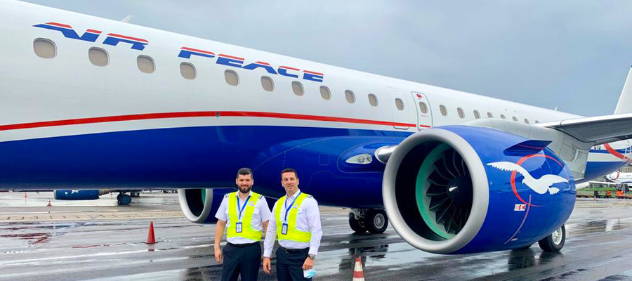 First Officers with Air Peace E195-E2